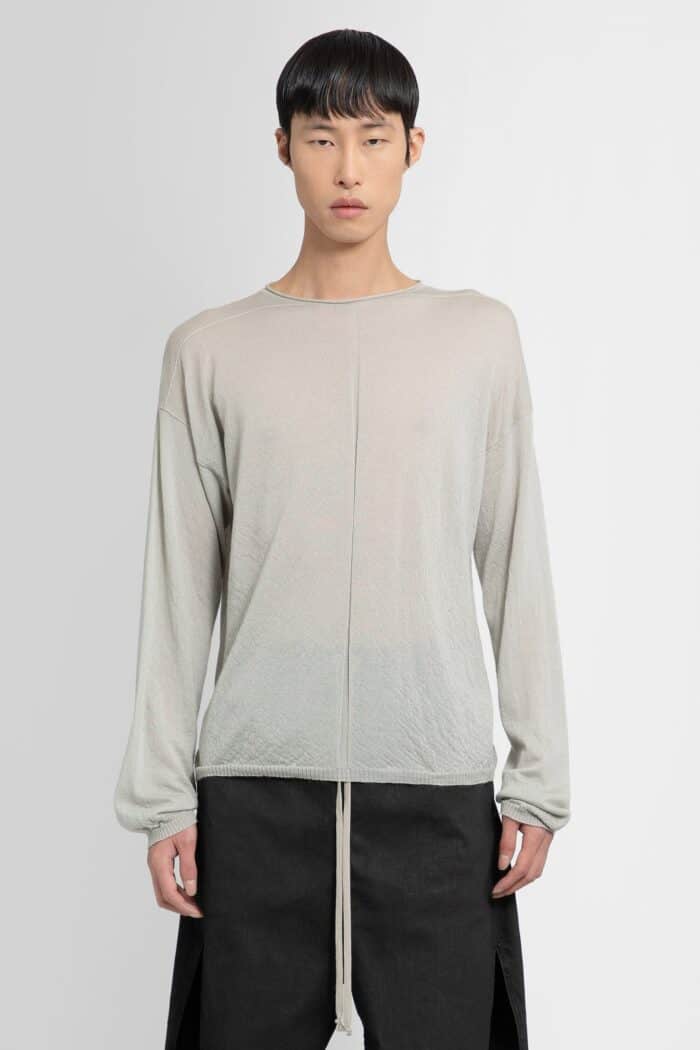rick owens lido pull in lightweight rasato knit RICK OWENS Lido Pull In Lightweight Rasato Knit