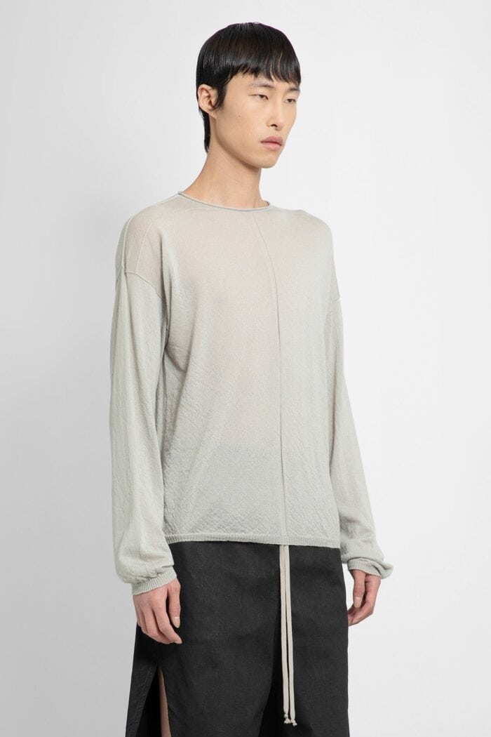 rick owens lido pull in lightweight rasato knit RICK OWENS Lido Pull In Lightweight Rasato Knit