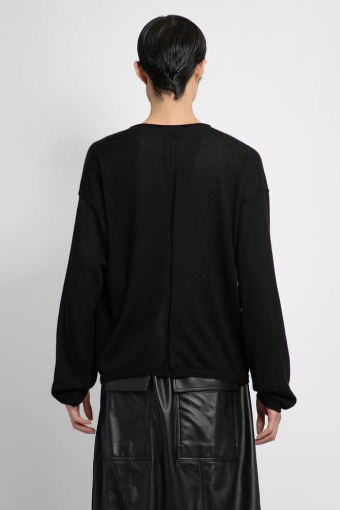 RICK OWENS Lido Pull In Lightweight Rasato Knit