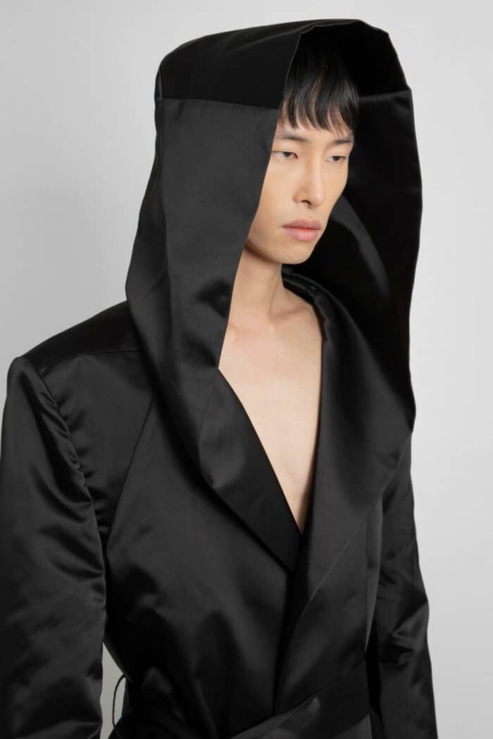 RICK OWENS Lido Slim Hoodie Coat