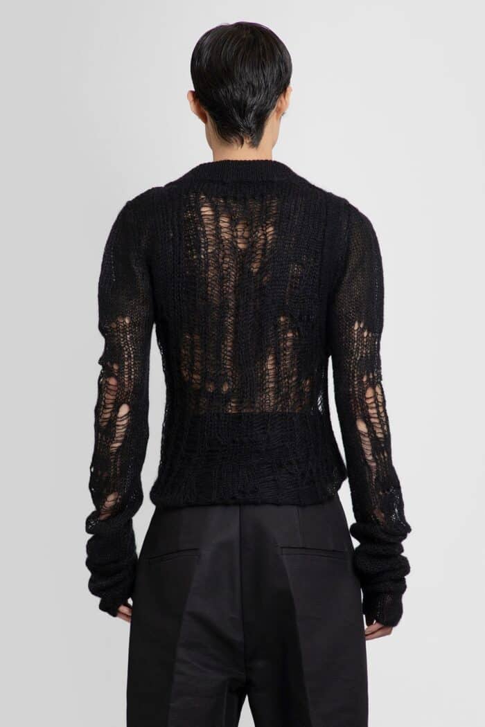 RICK OWENS Lido Spider Banana Sweater