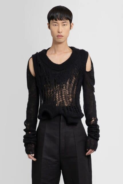 RICK OWENS Lido Spider Banana Sweater