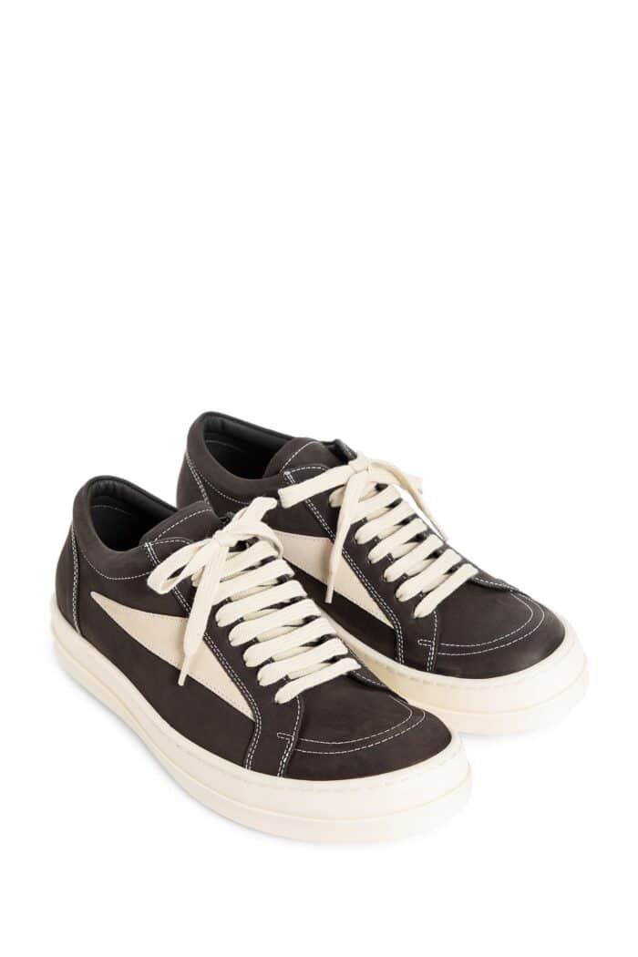 RICK OWENS Lido Vintage Low-top Snakers