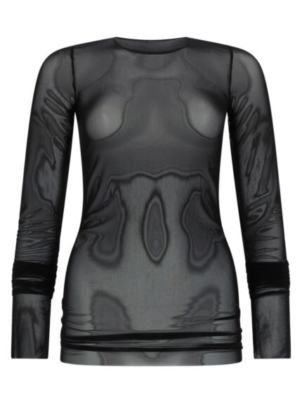 RICK OWENS LILIES "BASIC LS T" T-SHIRT