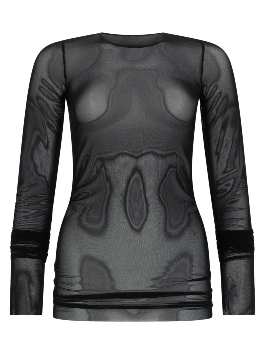 RICK OWENS LILIES "BASIC LS T" T-SHIRT