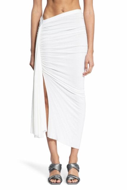 RICK OWENS LILIES Lido Fog Skirt In Fluid Viscose Jersey