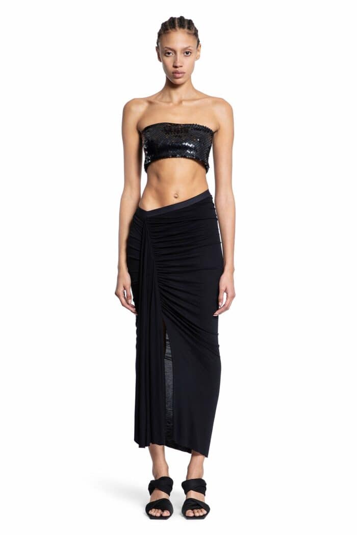 RICK OWENS LILIES Lido Sequin Sleveless Top