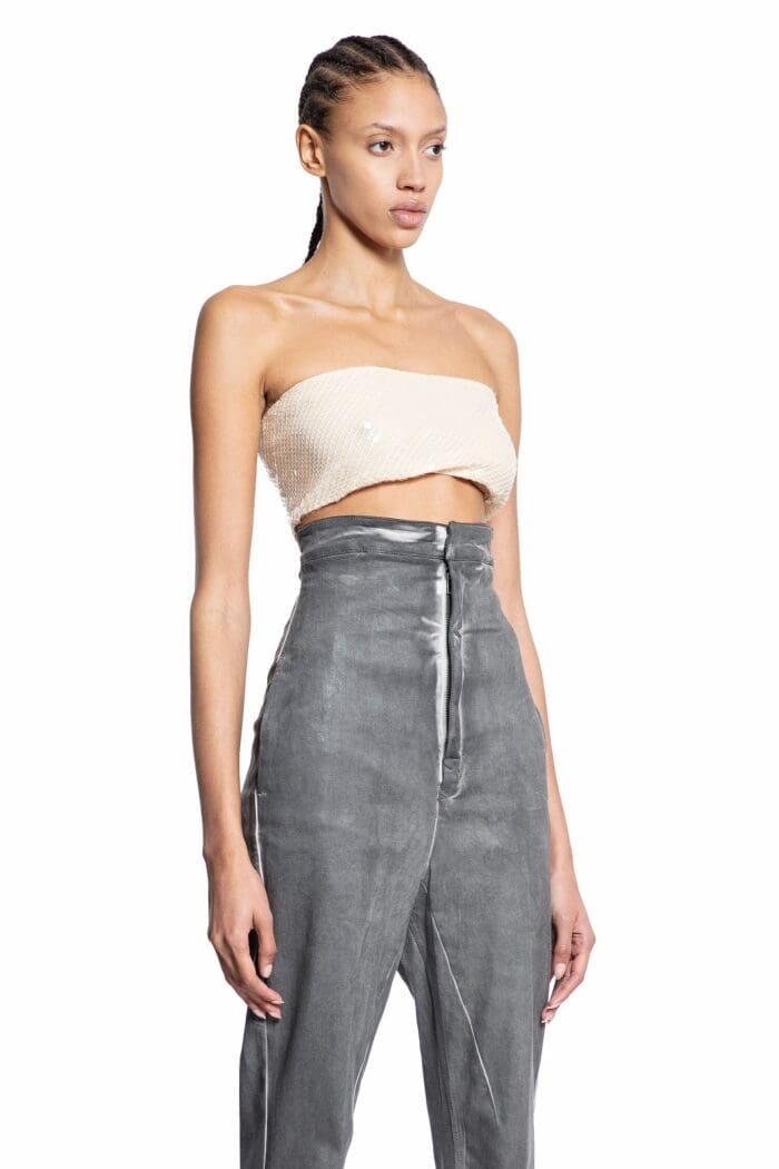 RICK OWENS LILIES Lido Sequin Sleveless Top