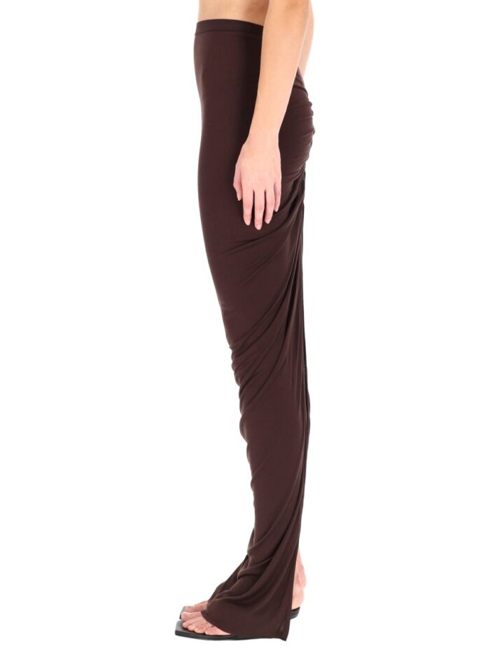 RICK OWENS LILIES LONG "EVA" SKIRT