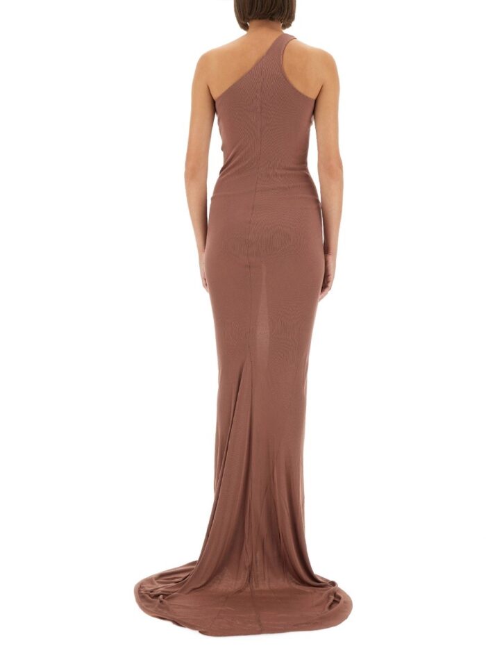 RICK OWENS LILIES LONG ONE-SHOULDER DRESS