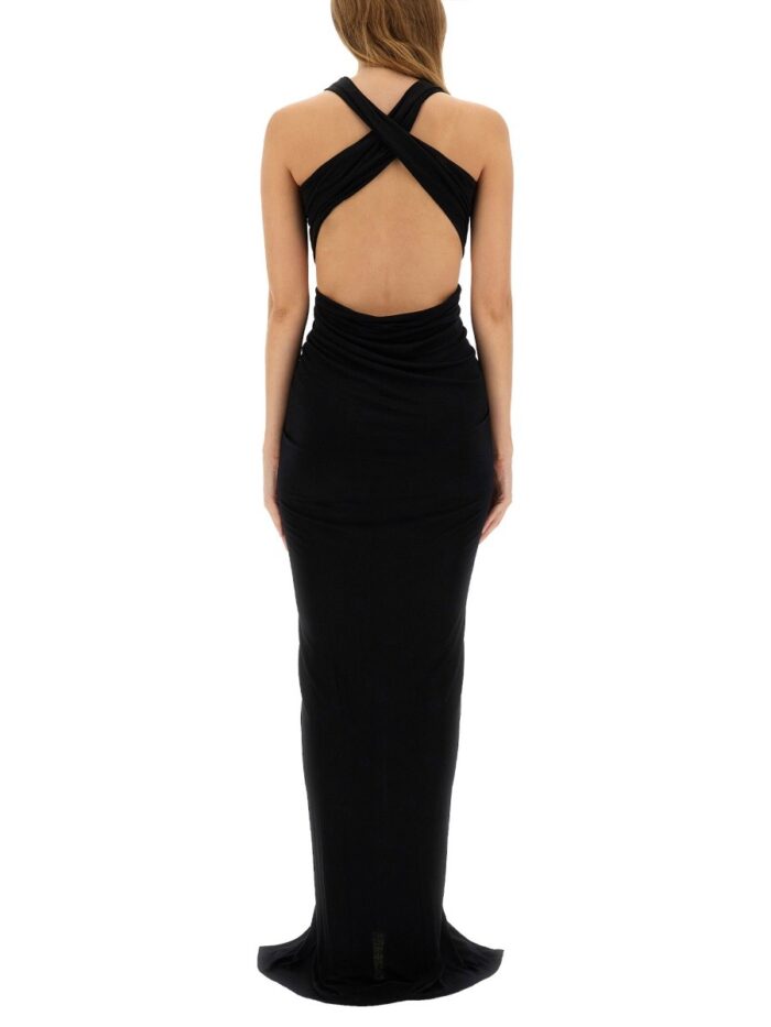 RICK OWENS LILIES "POPPY" LONG DRESS
