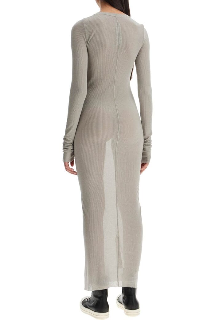 RICK OWENS Long Fitted Jersey Dress