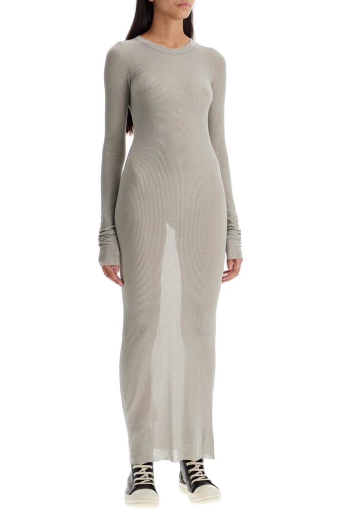 RICK OWENS Long Fitted Jersey Dress