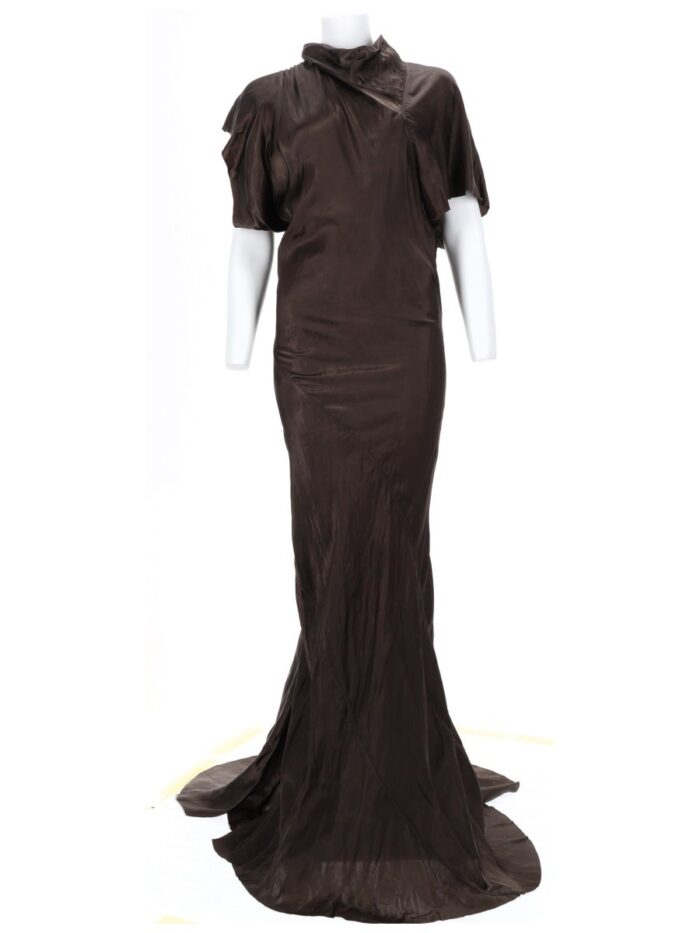 RICK OWENS LONG "SEB GOWN" DRESS