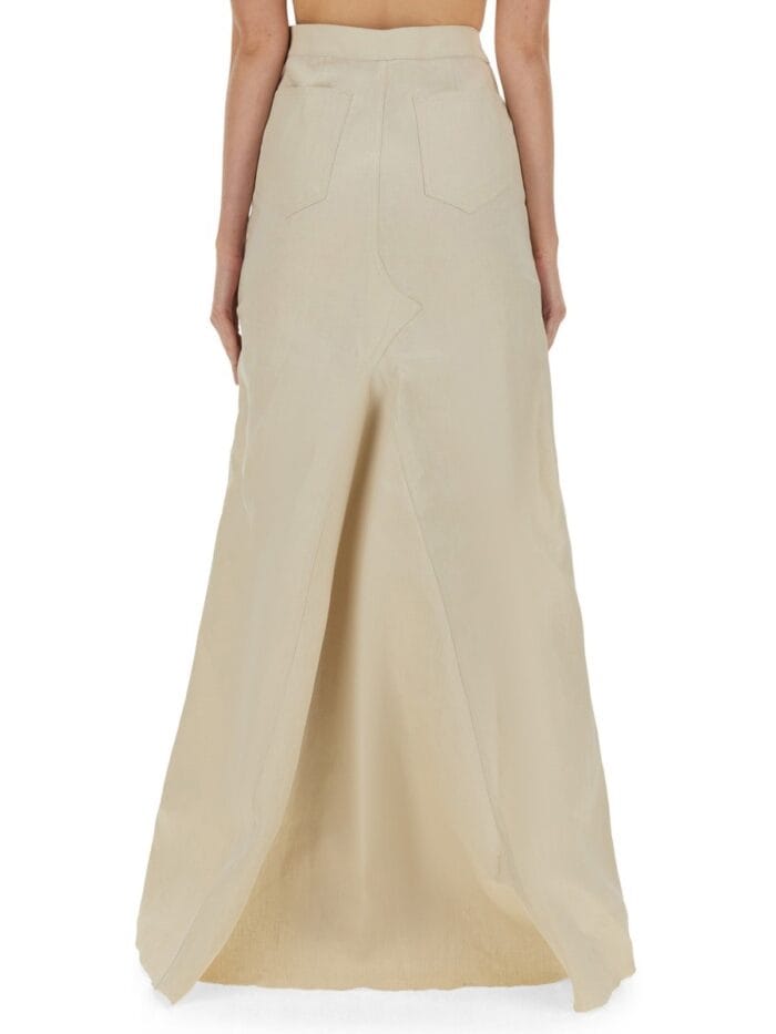 RICK OWENS LONG SKIRT