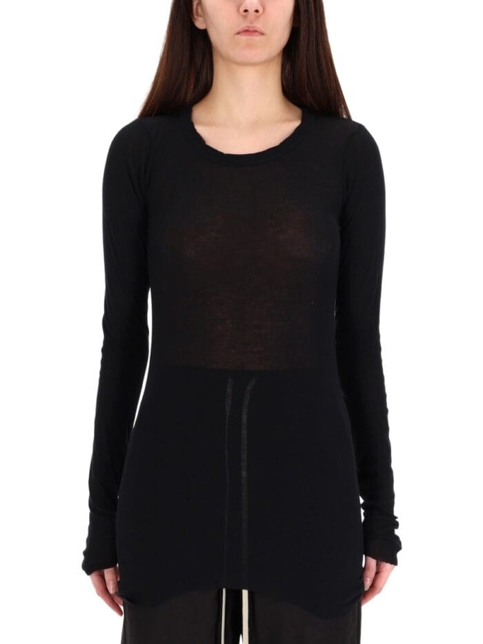 rick owens long sleeved t shirt RICK OWENS LONG-SLEEVED T-SHIRT