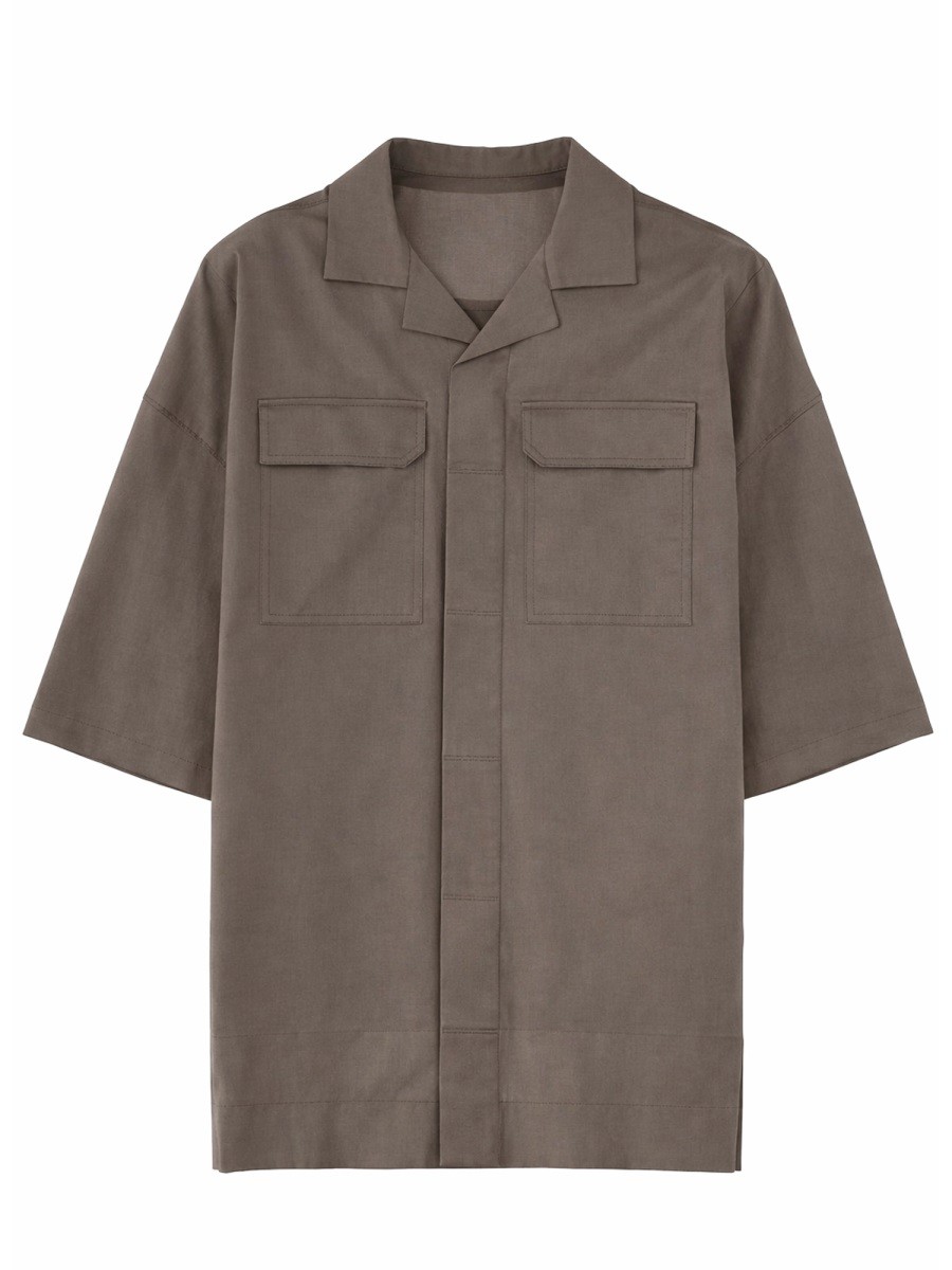 RICK OWENS "MAGNUM TOMMY" SHIRT