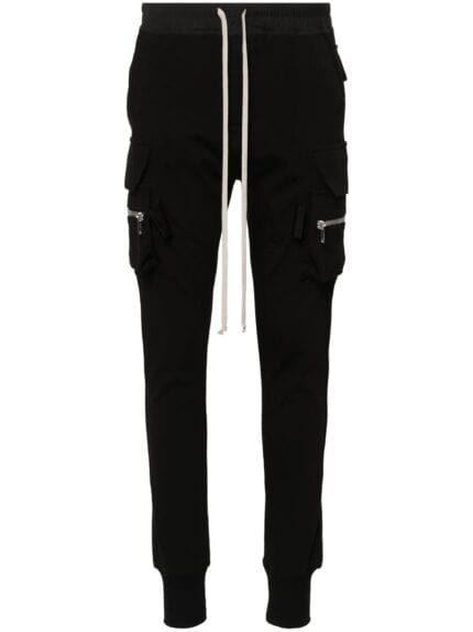 RICK OWENS Mastodon Cotton Cargo Trousers