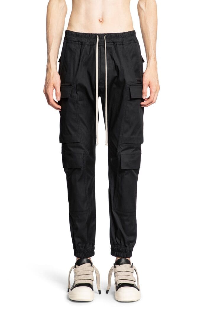 RICK OWENS Mastodon Megacargo In Heavy Cotton Poplin