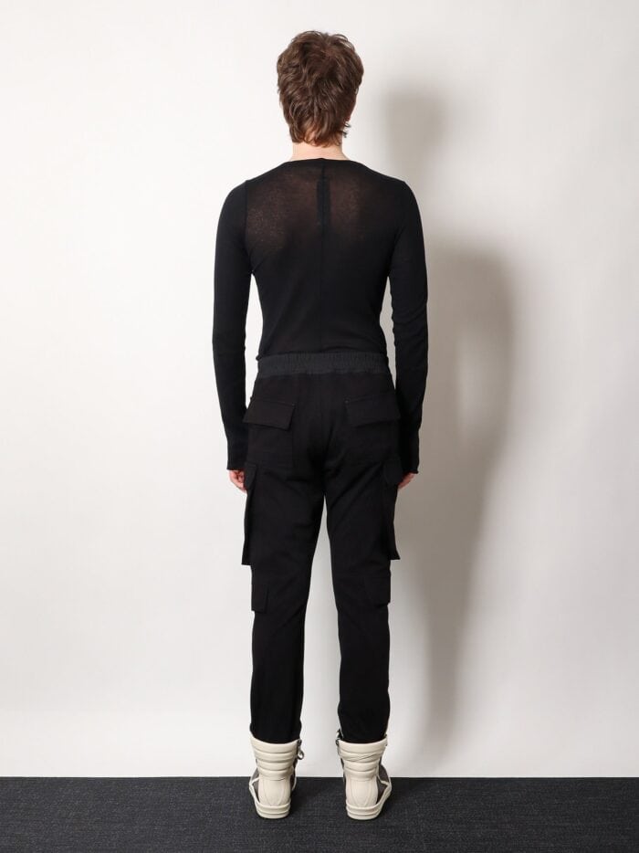 RICK OWENS Mastodon Megacargo Organic Cotton Jogging Trouser