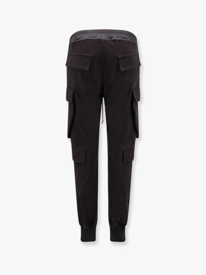 RICK OWENS Mastodon Megacargo Organic Cotton Jogging Trouser