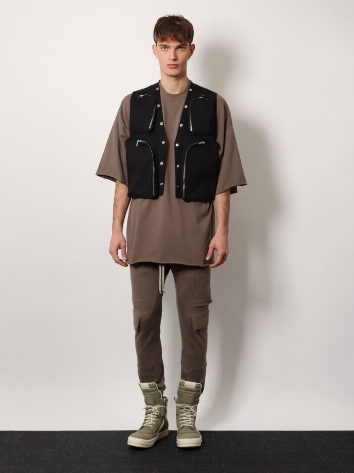 RICK OWENS Mastodon Megacargo Organic Cotton Jogging Trouser
