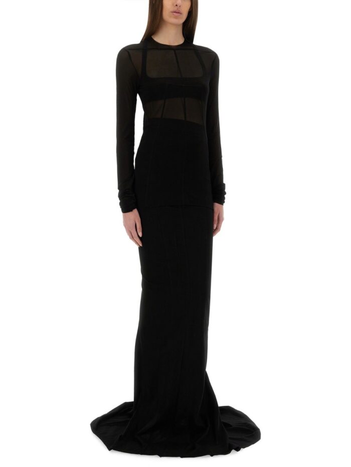 RICK OWENS MAXI SKIRT "LIDO"