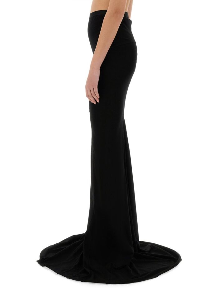 RICK OWENS MAXI SKIRT "LIDO"