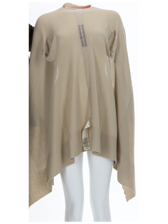 rick owens "medium wrap" cardigan RICK OWENS "MEDIUM WRAP" CARDIGAN