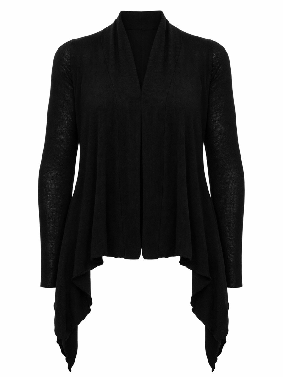 RICK OWENS "MEDIUM WRAP" CARDIGAN