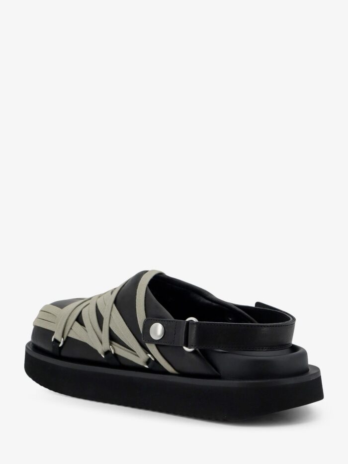 RICK OWENS Megalace Leather Sandals