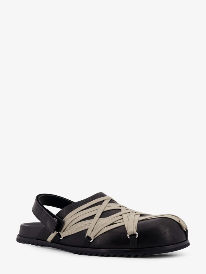 RICK OWENS Megalaced Leather Mule