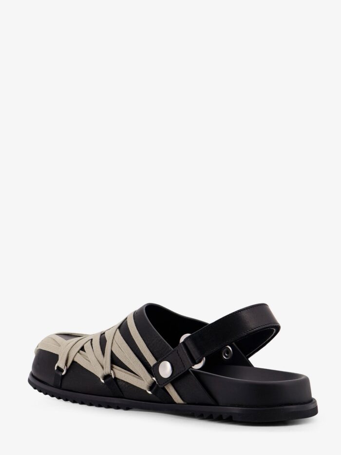 RICK OWENS Megalaced Leather Mule