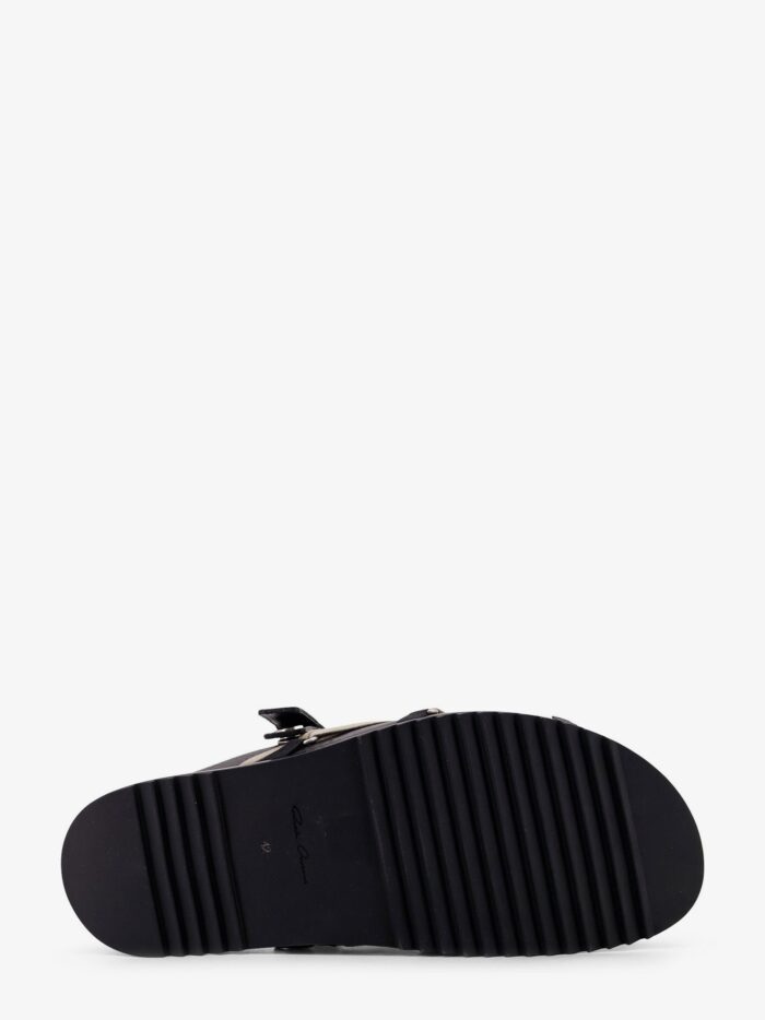 RICK OWENS Megalaced Leather Mule
