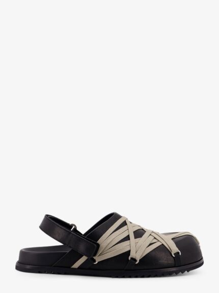 RICK OWENS Megalaced Leather Mule