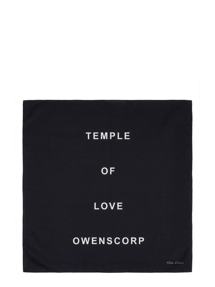 RICK OWENS Modal And Silk Blend Scarf