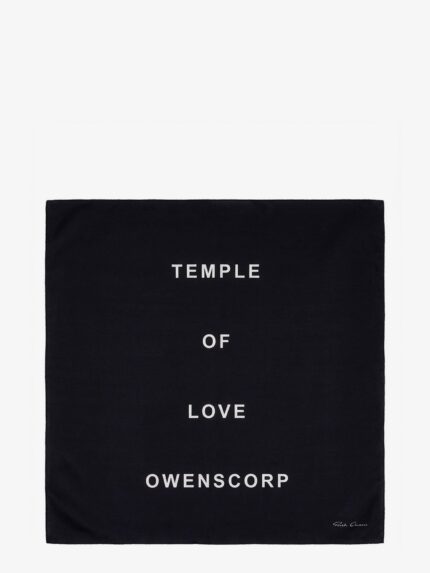 RICK OWENS Modal And Silk Blend Scarf