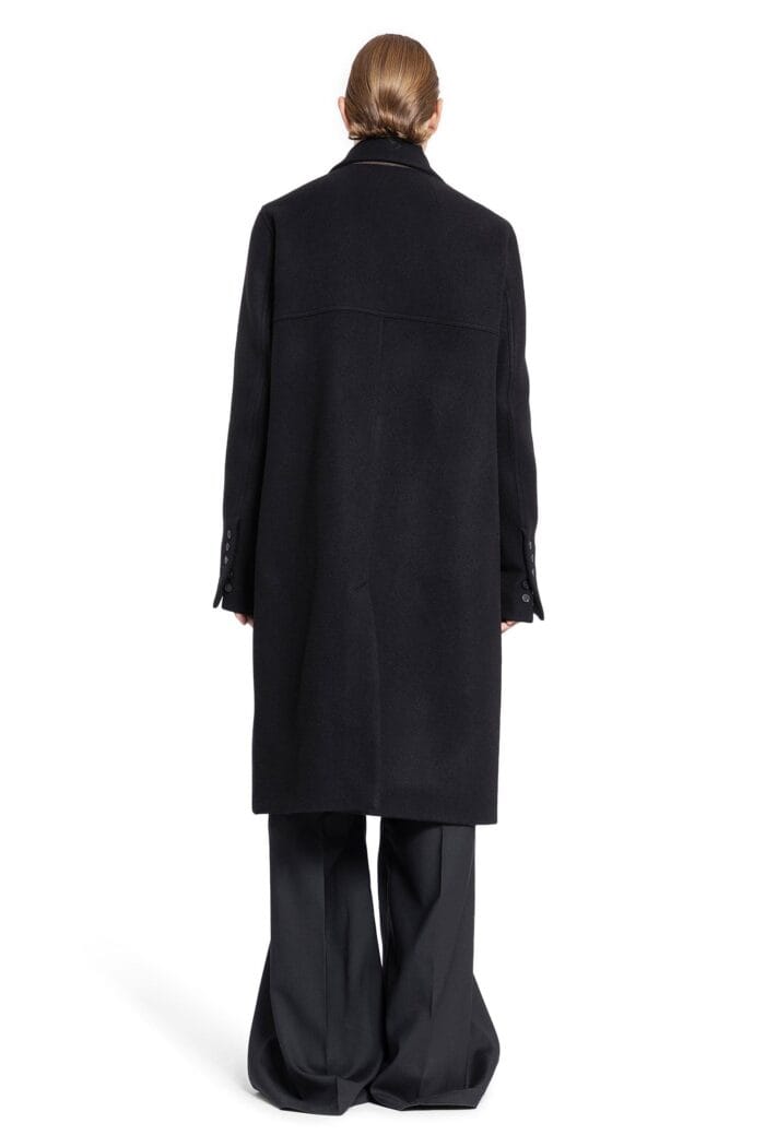 RICK OWENS Officer Double-breasted Coat