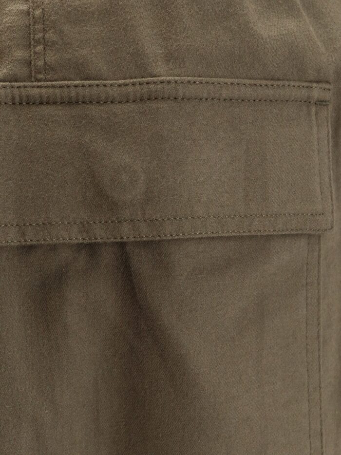 RICK OWENS Organic Cotton And Certified Silk Trousers