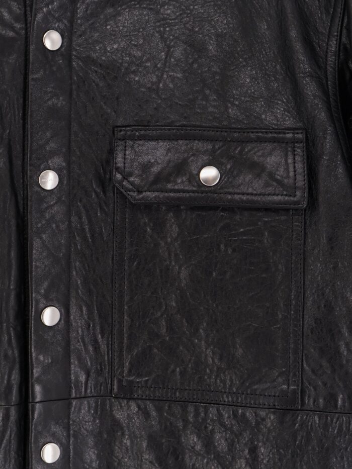 RICK OWENS Outershirt Leather Jacket