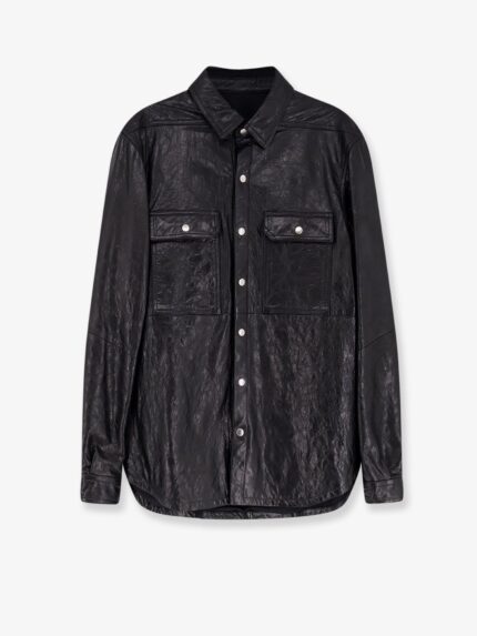 RICK OWENS Outershirt Leather Jacket