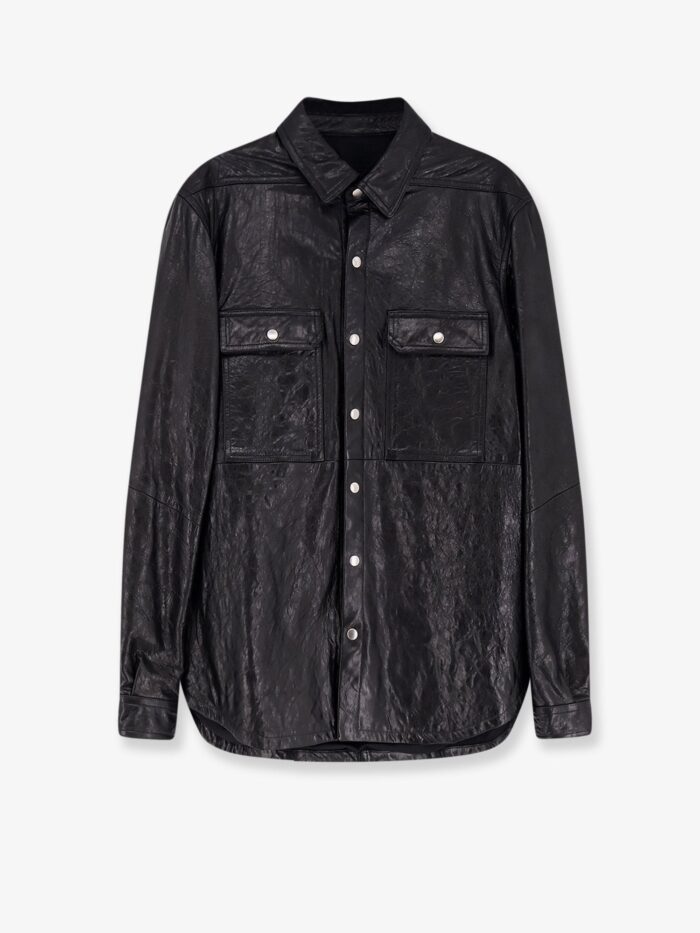 RICK OWENS Outershirt Leather Jacket