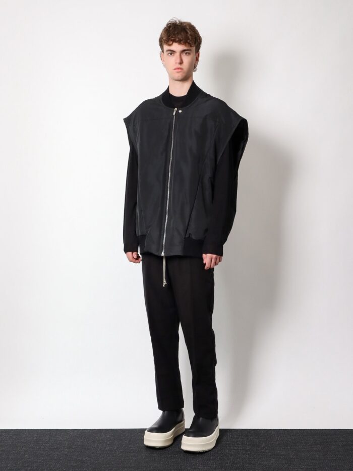 RICK OWENS Padded Recycled Nylon Sleeveless Jacket