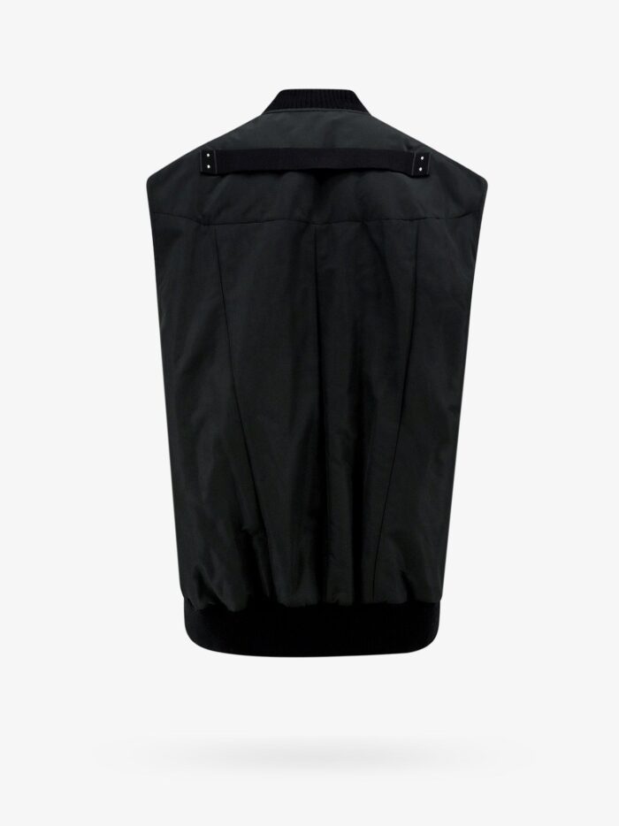 RICK OWENS Padded Recycled Nylon Sleeveless Jacket