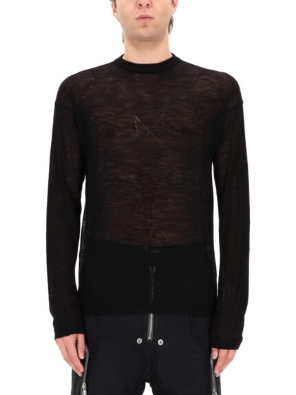 RICK OWENS "PENTA SHEER PULL" SWEATER
