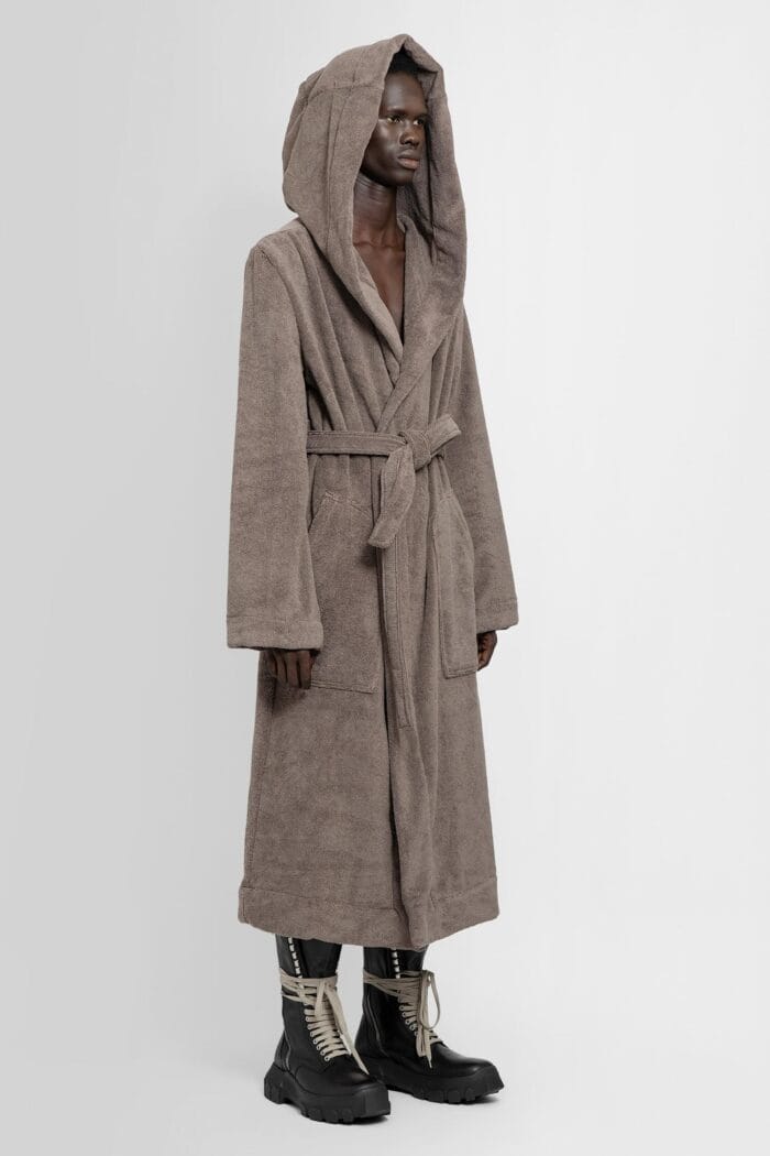 RICK OWENS Pentagram Bathrobe In Cotton