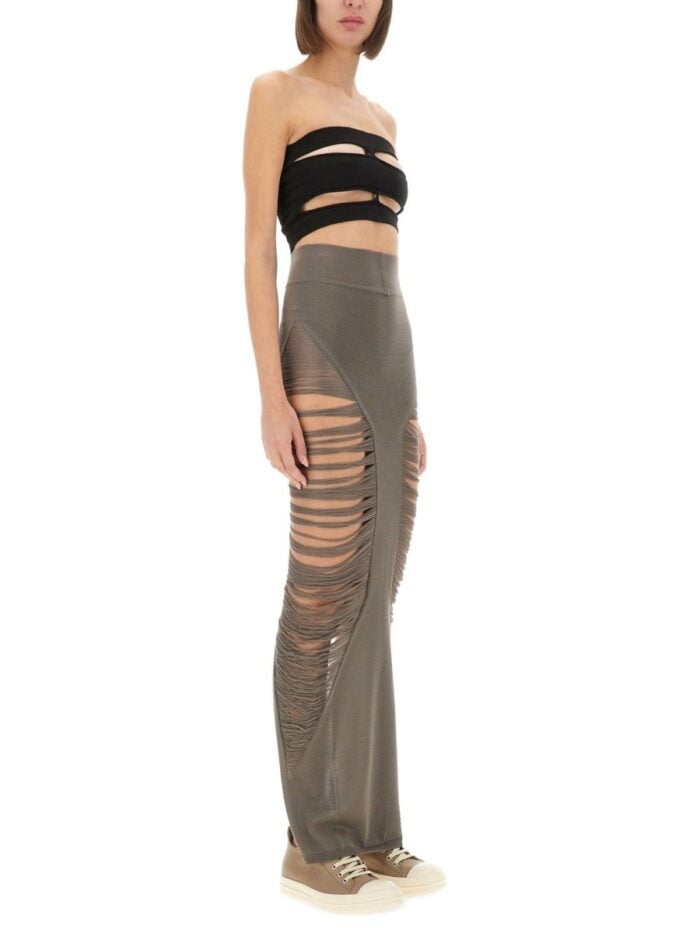 RICK OWENS "PILLAR" MAXI SKIRT