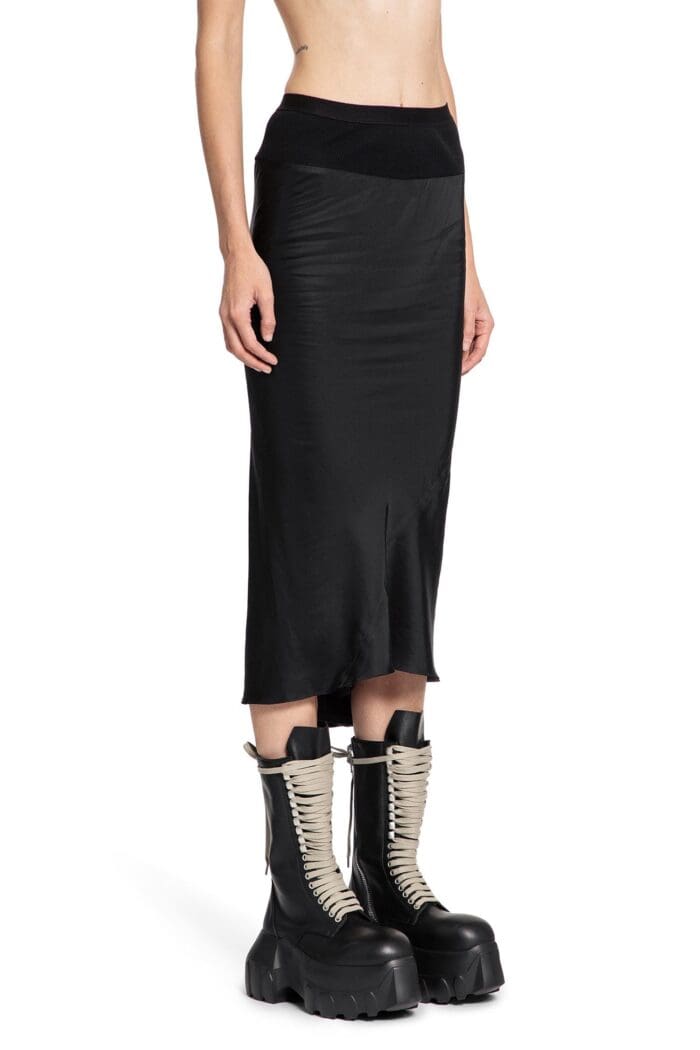 RICK OWENS Porterville A Line Bias Skirt