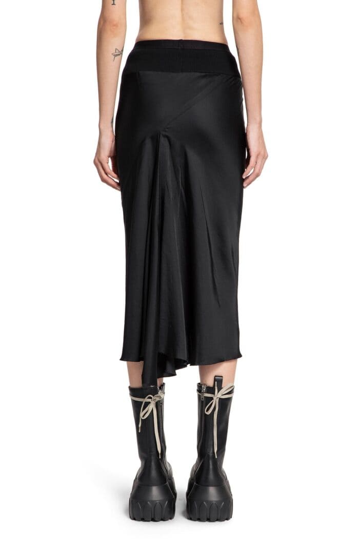 RICK OWENS Porterville A Line Bias Skirt