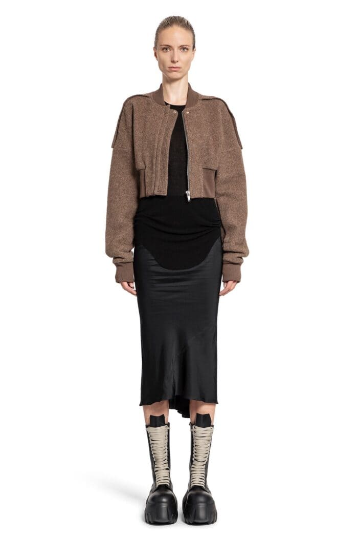 RICK OWENS Porterville A Line Bias Skirt